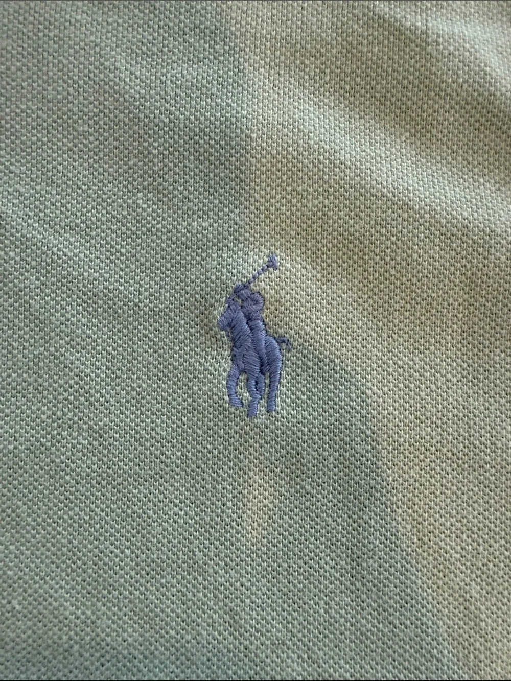 Polo by Ralph Lauren Like New Classic Fit Polo Shirt mint green Cotton Size XL